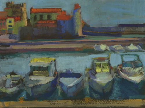 Painting-Collioure #2 Gouache