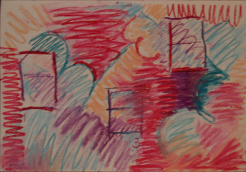 Drawing-Abstract-Door No. 3