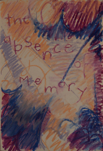 Drawing-the absence of memory