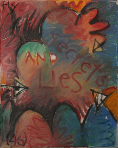 Painting-Abstract-Secrets and Lies