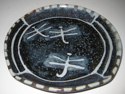 Ceramics--Stoneware-FunctionalDragonfly Plate