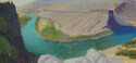 Painting--Oil-LandscapeOverlook at Table Rock (Commission)