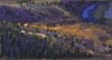 Drawing--LandscapeBlue River Bend