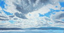 Painting--Oil-LandscapeClouds