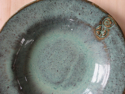 Ceramics--Stoneware-FunctionalLayered Fern Wide Rimmed Bowl