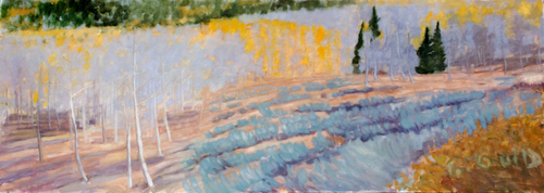 Painting-Landscape-Long Portrait of Aspen & Sage