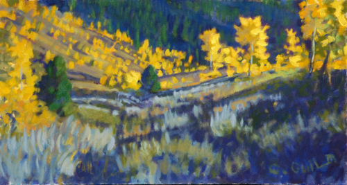 Painting-Landscape-Foliage Drainage