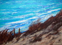 Donna Carver - Cliff 's Side's Path to the Sea  SOLD