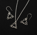 Jewelry--Noble Metals-Lockets & PendantsCeltic Triangle Set