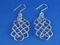 Jewelry--Noble Metals-EarringsProlong Knot Earrings