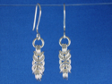 Jewelry--Noble Metals-EarringsByzantine Earrings - 16 gauge