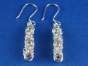Jewelry--Noble Metals-EarringsByzantine 18 gauge Earrings