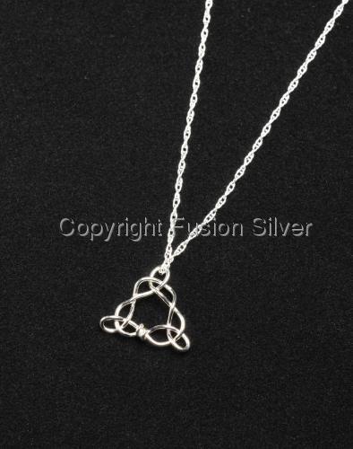 Jewelry-Lockets & Pendants-Celtic Triangle Pendant