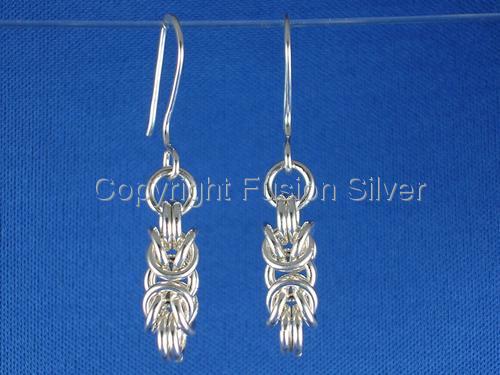 Jewelry-Earrings-Byzantine Earrings - 16 gauge