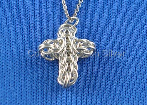 Jewelry-Lockets & Pendants-Persian Cross - Small
