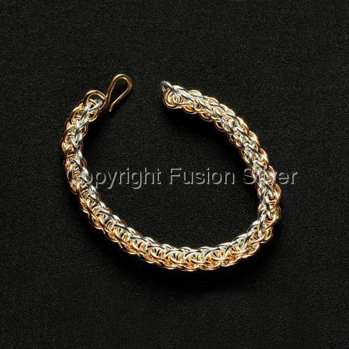Jewelry-Rings and Bracelets-Jens Pind 2 Tone 6-in-1 Bracelet