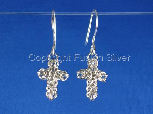 Jewelry-Earrings-Persian Cross Earrings