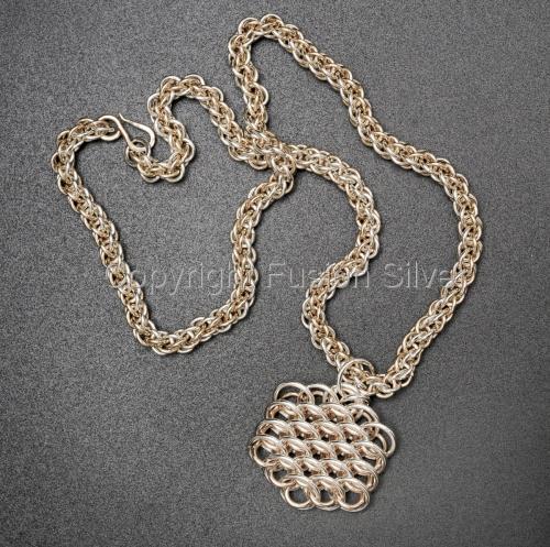Jewelry-Necklaces-Jens Pind 6-in-1 Necklace, 2 tone, silver and gold