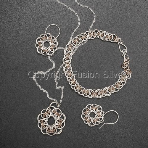Jewelry-Helm 2 tone set