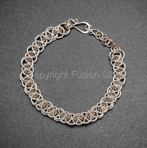 Jewelry-Rings and Bracelets-Helm 2 tone bracelet