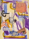 Painting--Acrylic-AbstractHavana Street Vendor