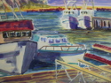 Painting--Watercolor-SeascapeMorro Bay Quartet