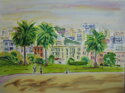 Painting--Watercolor-CityscapeSF Park View
