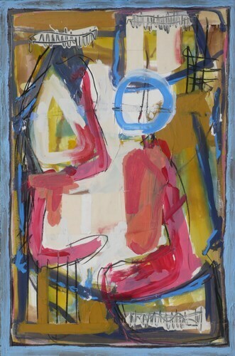 Painting-Abstract-Shoddy Repair Job