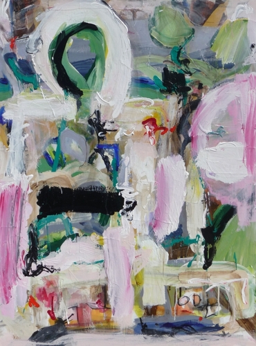 Painting-Abstract-Progeny, Spring 2010