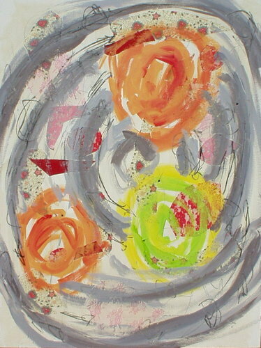 Painting-Abstract-Untitled (spiral #1)