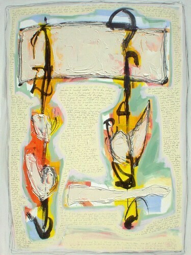 Painting-Abstract-Hairpin