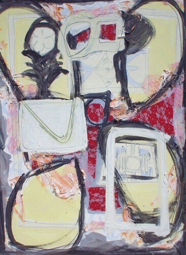 Painting-Abstract-Deco Combo