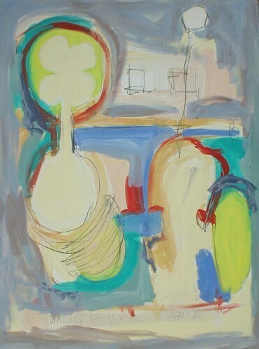 Painting-Abstract-Arlington Corner View