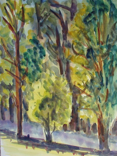 Painting-Landscape-Cambria Trio