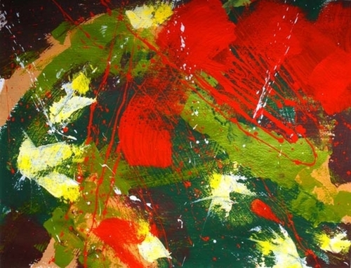 Painting-Acrylic-Avocado Salsa