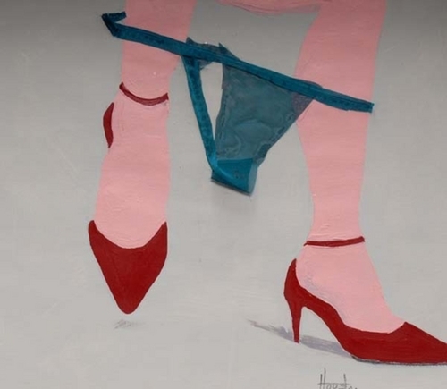 Painting-Acrylic-Steppin Out