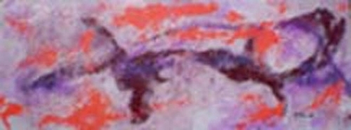 Painting-Encaustic-The Struggle
