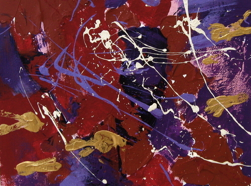Painting-Acrylic-Life In Space