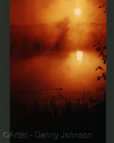 Photography-early morning sunrise alberta