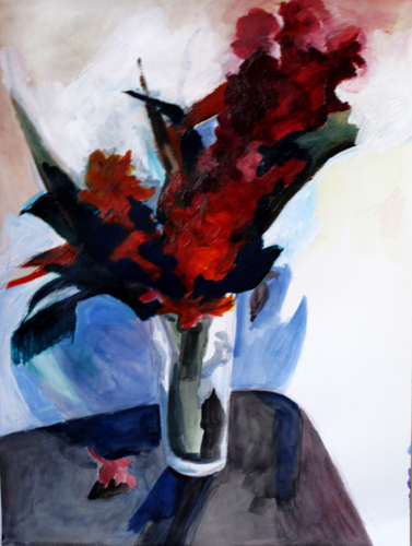 Painting-Acrylic-Flowers, 2009
