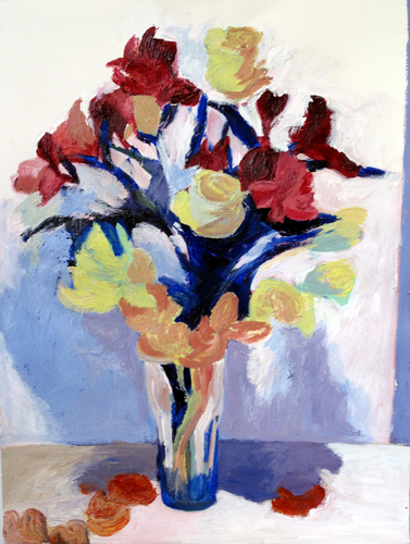 Painting-Acrylic-Flowers, 2009