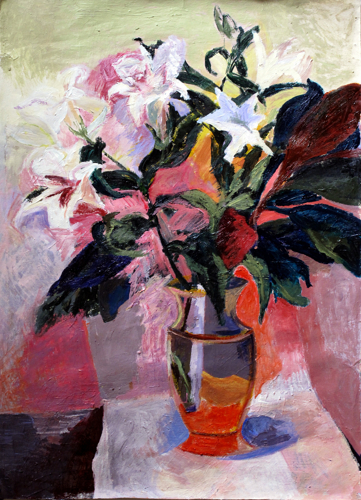 Painting-Acrylic-Flowers, 2009