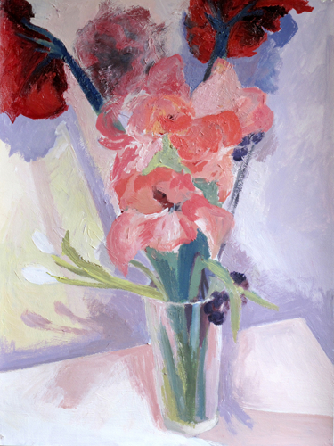 Painting-Acrylic-Flowers, 2009