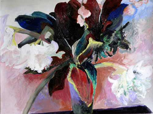 Painting-Acrylic-Flowers, 2009