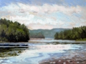 Denise     Callanan-Kline - The Delaware River Above Point Pleasant