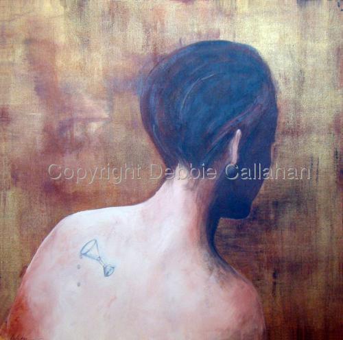 Painting-Acrylic-Martini Back