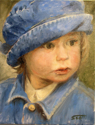 portrait, oil on canvas, portrait, debbie scott, deborah scott, oil portrait - Portrait Painting
