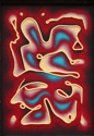 Painting--Oil-AbstractCurvilinear 3