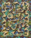 Painting--Oil-AbstractCurvilinear 5
