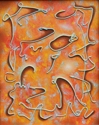 Painting--Oil-AbstractCurvilinear 6